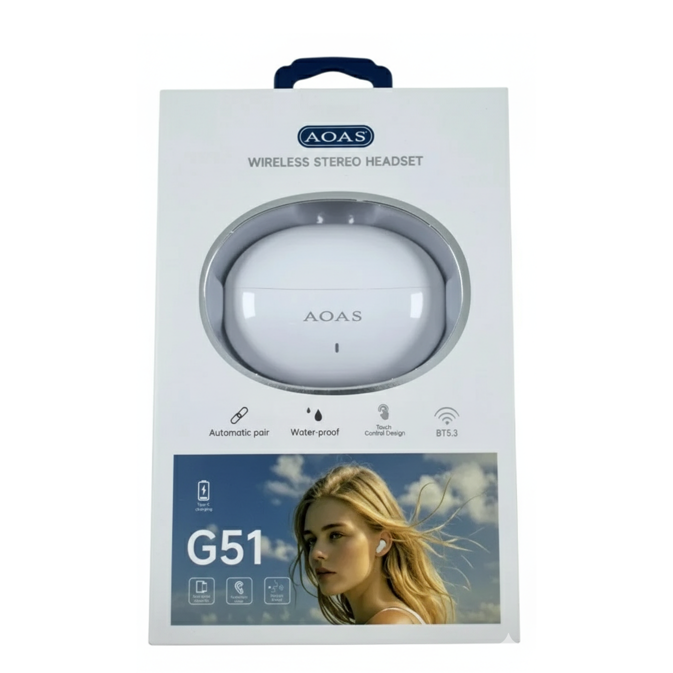 Aoas G51 Simsiz Bluetooth Qulaqlıq